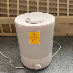 MegaWise White Ultrasonic Humidifier - White